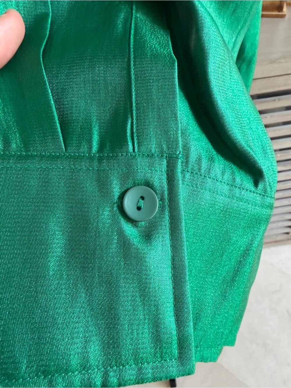 Multiples Plus Size Button Up Jacket - Picture 5 of 7